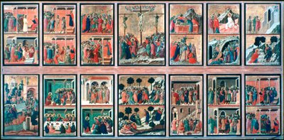 Maesta, Histoires de la Passion, 1308-1311 - Duccio di Buoninsegna