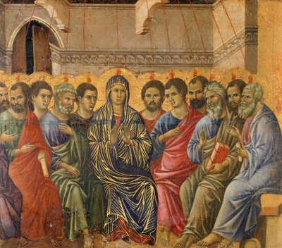 Pentecôte (détail) - Duccio di Buoninsegna