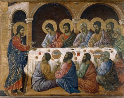 La Passion du Christ - Dos du retable - Duccio di Buoninsegna