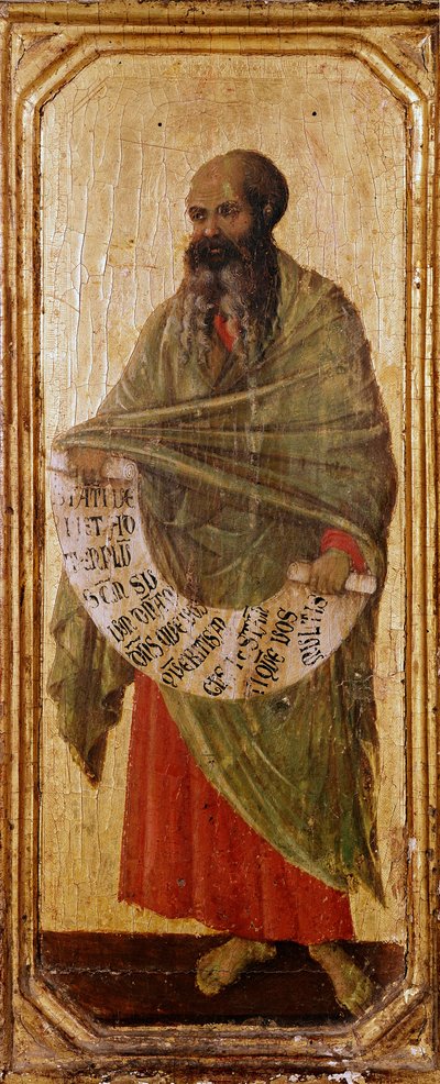 Le prophète Malachie - Duccio di Buoninsegna
