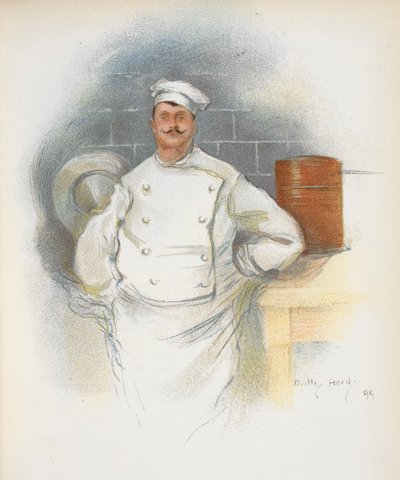 Un chef - Dudley Hardy