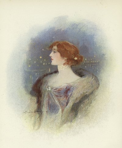 Dame de la société londonienne - Dudley Hardy