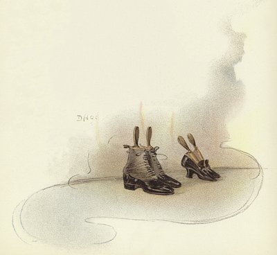 Chaussures devant la porte de la chambre à l