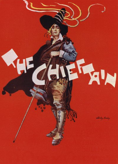 Le Chef, design pour une affiche de théâtre produite pour la D