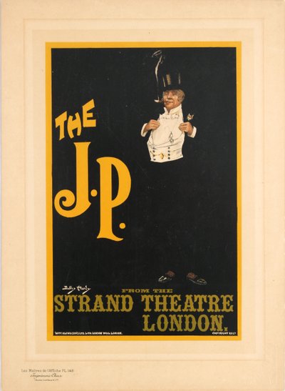 Le J.P. du Strand Theatre de Londres - Dudley Hardy