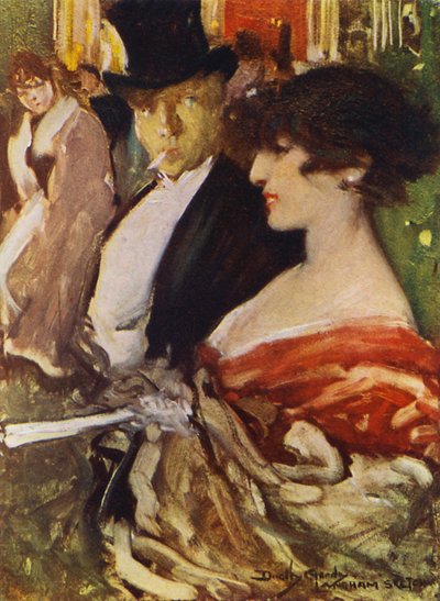 La pièce est la chose (Langham Sketch) - Dudley Hardy