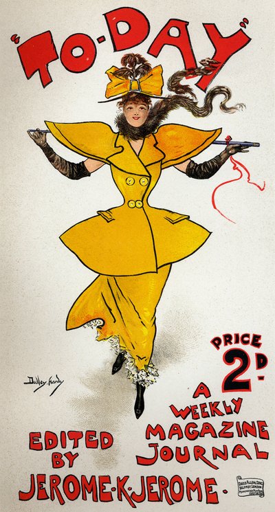 Le magazine hebdomadaire To Day. Affiche par Dudley Hardy - Dudley Hardy