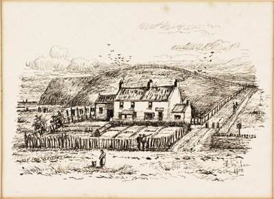 La colline de la maison de lavage et le cottage de Betty Heron - Duncan F. McLea