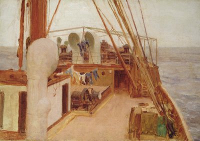 Le pont avant - Duncan McGregor Whyte