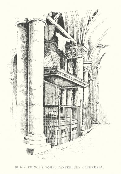 Tombe du Prince Noir, cathédrale de Canterbury - Duncan Moul