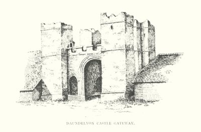 Porte du château de Daundelyon - Duncan Moul