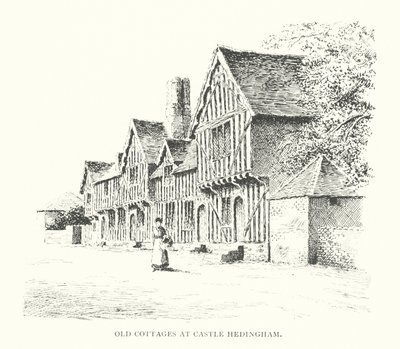 Vieilles maisons à Castle Hedingham - Duncan Moul