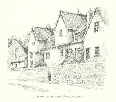 Vieilles Maisons sur la route principale, Lexden - Duncan Moul