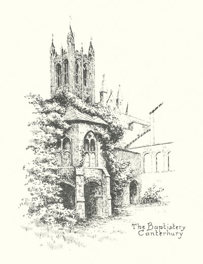 Le baptistère, Canterbury - Duncan Moul
