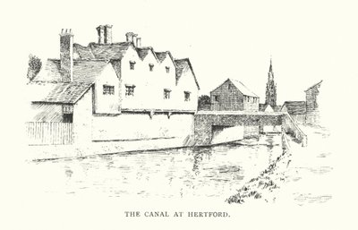 Le canal à Hertford - Duncan Moul