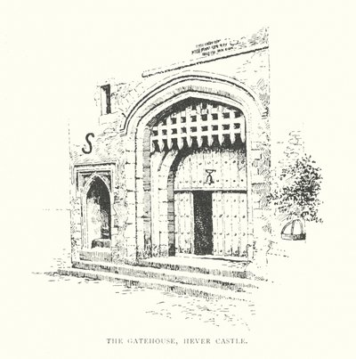 Le corps de garde, château de Hever - Duncan Moul