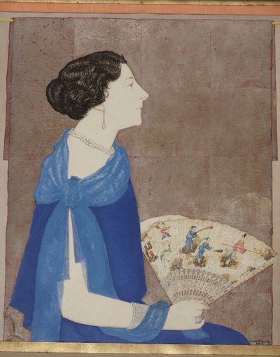 Dame avec des perles - Durr Freedley