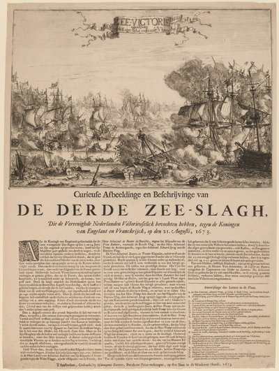La troisième bataille navale - Dutch 17th Century