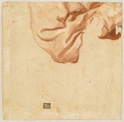 Étude de draperie (verso) - Dutch 17th Century