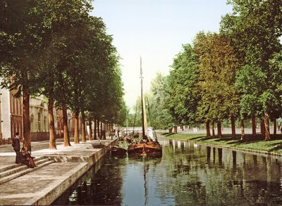 Péniche à voile sur le canal de la Princesse à La Haye - Dutch Photographer