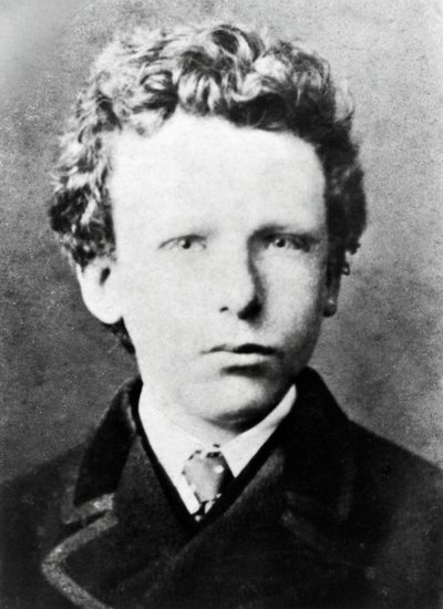 Vincent Van Gogh, vers 13 ans (photo n/b) - Dutch Photographer