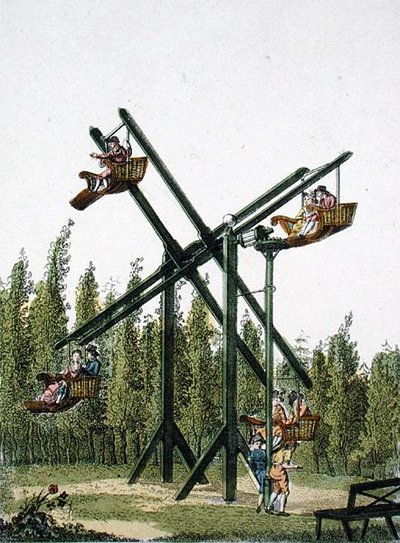 Une grande roue, de 