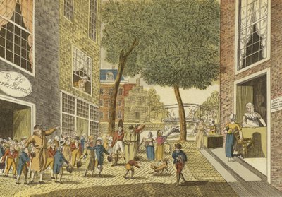 Enfants sortant de l