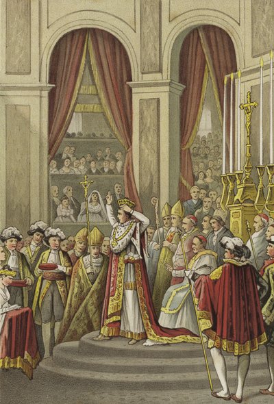 Couronnement de Napoléon comme empereur des Français, 1804 - Dutch School