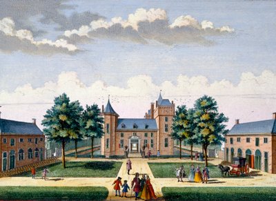 Façade du château d