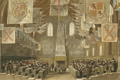 Grande salle du Binnenhof, La Haye, Pays-Bas - Dutch School