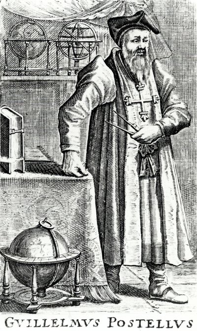 Guillelmus Postellus, 17ème siècle - Dutch School