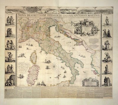 Italie, Atlas Klencke - Dutch School