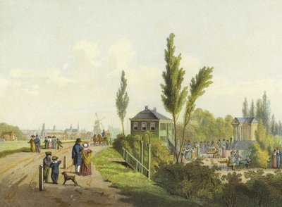 Land en Yzigt, jardin à l