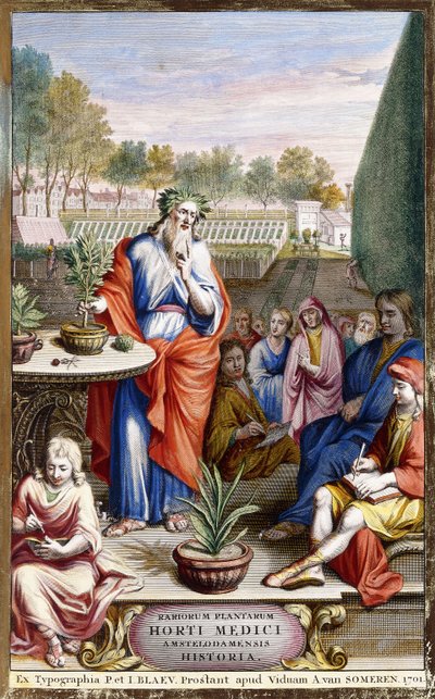 Page de titre en latin - Dutch School