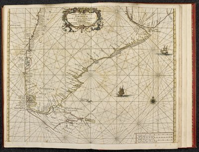 Carte du Cap Horn, Terre de Feu, du 