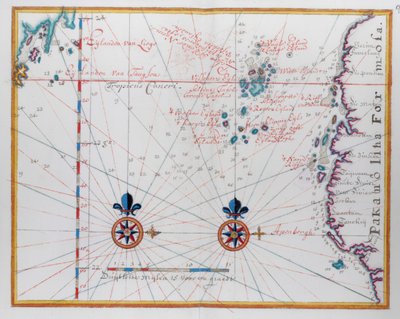 Carte de Formose (Taïwan) - Dutch School