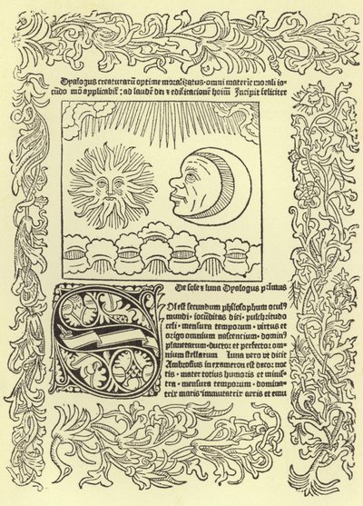 Page du Dialogus Creaturarum - Dutch School