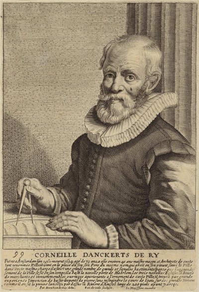 Portrait de Cornelis Danckerts de Ry - Dutch School
