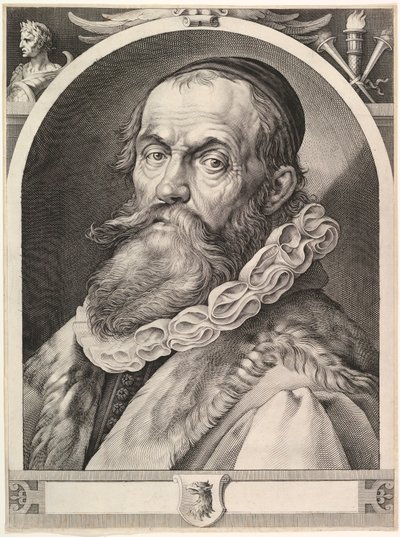 Portrait de Hendrick Goltzius, pub. 1617 - Dutch School