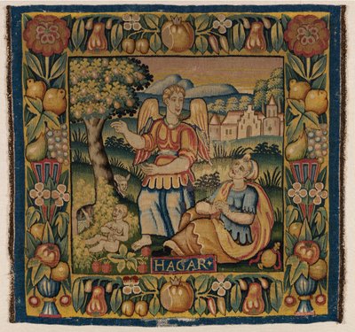 Tapisserie, Agar et Ismaël - Dutch School