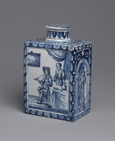 Boîte à thé, vers 1698 - Dutch School