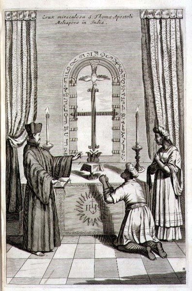La Croix miraculeuse de Saint Thomas l