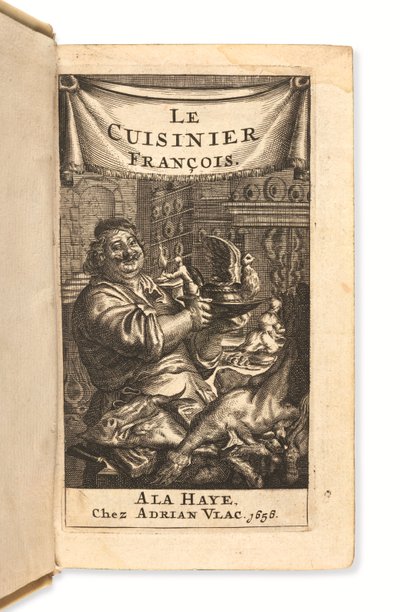 The frontispiece for Le Cuisinier françois - Dutch School