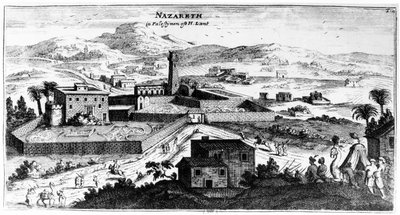 Vue de Nazareth - Dutch School