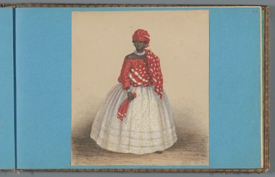 Femme au Suriname, 1860 - Dutch School