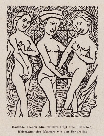 Femmes se baignant - Dutch School