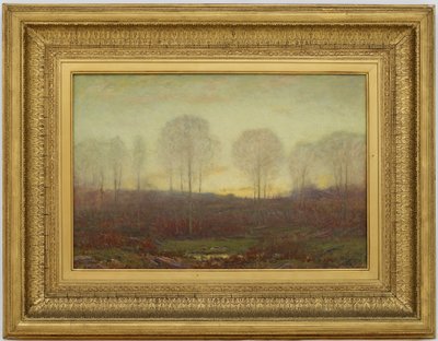 Crépuscule : Novembre - Dwight William Tryon