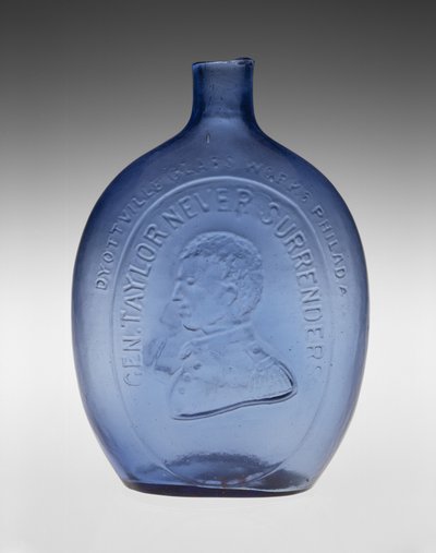 Flacon Figuratif, vers 1847 - Dyottville Glass Works