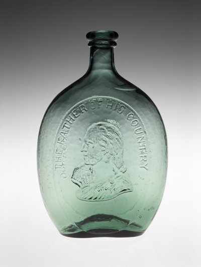 Flacon figuré - Dyottville Glass Works