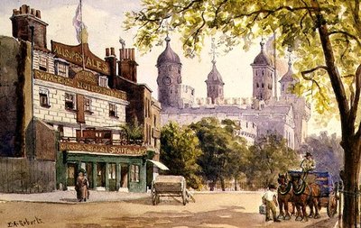Le vieux George et la tour de Londres - E.A. Roberts